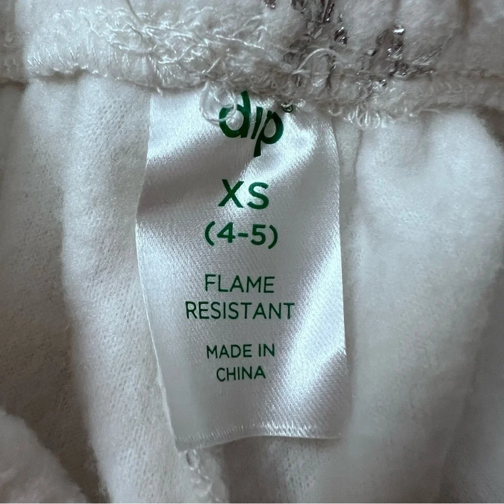 NWT bundle of two cozy soft fleece pajama pants size XS (4-5)